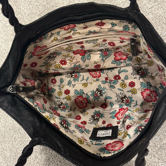 🔥SALE🔥 Latico Black Leather Tote Bag - Picture 6 of 11